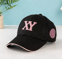 Casquette à visière pour homme, style coréen vintage, décontractée et sportive, en sergé brodé avec motif feuille, protection solaire