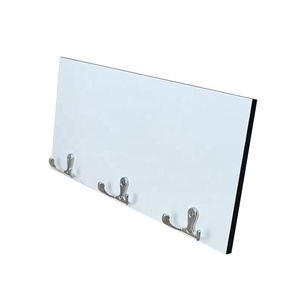 <span class=keywords><strong>Tablero</strong></span> colgante con logotipo personalizado, <span class=keywords><strong>tablero</strong></span> de tela <span class=keywords><strong>para</strong></span> puerta en blanco, sublimación, con parte trasera negra, DIY, promocional - Product Image 4