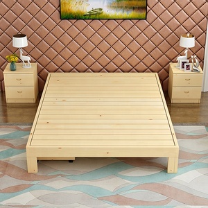 Letto Singolo per Bambini di Alta Qualità, Design in Legno Economico per Dormitorio e Scuola Media, Struttura Letto per Camera da Letto - Product Image 1