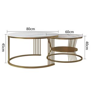 Tavolino da Caffè Rustico Decorativo per Soggiorno Moderno, Arredamento per la Casa - Product Image 3