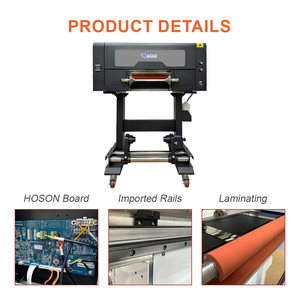 Impresora UV DTF de fábrica Impresora de inyección de tinta UV con materiales flexibles y de huevo Multifunción automática para uso en interiores/exteriores - Product Image 2