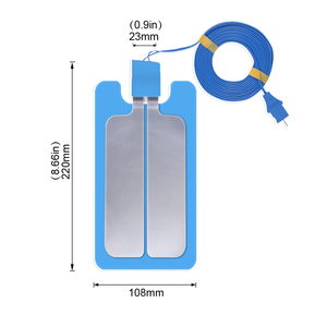 แผ่นกราวด์สำหรับเครื่องจี้ไฟฟ้า (<span class=keywords><strong>Diathermy</strong></span>) สำหรับผู้ป่วยผ่าตัด แผ่นอิเล็กโทรดแบบลบ (Negative) สำหรับการผ่าตัดด้วยไฟฟ้า - Product Image 4