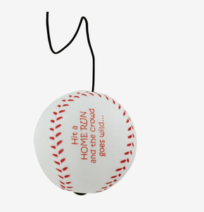 Balle anti-stress de baseball promotionnelle, <span class=keywords><strong>yo</strong></span>-<span class=keywords><strong>yo</strong></span>, jouet en mousse PU à logo personnalisé, jouet à presser avec cordon élastique, cadeau en gros - Product Image 3