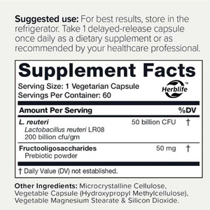 แลคโตบาซิลลัส reuteri 50พันล้านแคปซูลโปรไบโอติกสำหรับผู้ใหญ่ไม่แนะนำสำหรับสตรีมีครรภ์ - Product Image 2