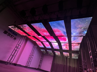 Meilleur prix Dmx 3d Led Système d'écran d'affichage à LED cinétique de levage Treuil Écran à LED Lumière cinétique