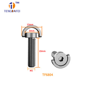 Vis à dégagement rapide TENGDAFEI M5 TF6804 à tête ronde en acier au carbone pour caméra d'action - Product Image 1