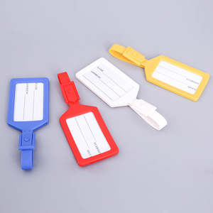 Accessoires de bagages personnalisables <span class=keywords><strong>Étiquette</strong></span> à bagages en plastique avec logo Couleur bonbon <span class=keywords><strong>Étiquette</strong></span> à suspendre pour valise <span class=keywords><strong>Étiquette</strong></span> d'embarquement en PP <span class=keywords><strong>Étiquette</strong></span>s d'identification de voyage - Product Image 6