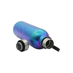 2019 nuevo diseño caliente venta electroplacado magia color500ML doble pared de acero inoxidable Thermos <span class=keywords><strong>botel</strong></span> - Product Image 4