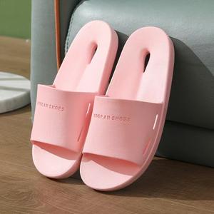 Sandales d'été pour couple, pour la maison, la salle de bain, semelles épaisses et douces, antidérapantes, avec semelle intérieure en EVA, légères, pour femme, intérieur - Product Image 5