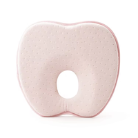 Coussin pour enfants WJ-1015 en mousse à mémoire de forme, forme vague moderne, avec soutien du cou, motif personnalisé tricoté, multifonctionnel pour nouveau-nés
