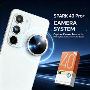 Spark 40 Pro+ สมาร์ทโฟน Android 5G จอ HD ความจุ 256GB/1TB แบตเตอรี่ใหญ่ ขายดี - Product Image 6