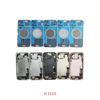 Châssis pour iPhone 15 Pro Max 15 Plus, boîtier arrière complet, assemblage de la batterie, remplacement