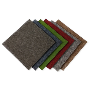 Dalles de moquette commerciales à motif gris anthracite foncé, très résistantes, pour bureaux, 50x50 <span class=keywords><strong>100x100</strong></span> - Product Image 1