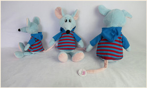 Ratón de felpa con capucha <span class=keywords><strong>rata</strong></span> de <span class=keywords><strong>peluche</strong></span> con Jersey - Product Image 3