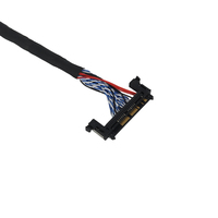 Câble de remplacement universel pour écran LCD TV/moniteur FI-X30Pin DB2.0 2x15P Dual-8 LVDS pour panneau d'affichage
