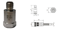 Ronds 500 V/g Sensor de vibración y temperatura RH113 para acelerómetro piezoeléctrico de baja frecuencia