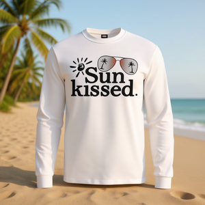 Maglietta a maniche lunghe Sun Kissed, abbigliamento estivo per vacanze al mare - Product Image 3