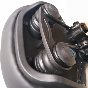 Sillín de <span class=keywords><strong>bicicleta</strong></span> de algodón de alta elasticidad, <span class=keywords><strong>asiento</strong></span> cómodo grueso para <span class=keywords><strong>bicicleta</strong></span> de montaña con bolsa de cojín con patrón de araña grande incluida - Product Image 6