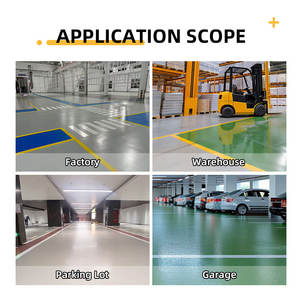 สีอีพ็อกซี่สำหรับพื้น <span class=keywords><strong>PU</strong></span> ขายส่ง น้ำยาอีพ็อกซี่เรซิ่นสำหรับคอนกรีต ทนทานต่อการสึกหรอเป็นพิเศษ สารเคลือบพื้นโพลียูรีเทนอีพ็อกซี่ - Product Image 4