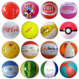 Ballons de plage gonflables personnalisés avec logo - Ballons de plage promotionnels en PVC pour cadeaux et événements - Product Image 3