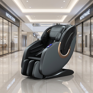 Fauteuil de massage intelligent pour tout le corps avec compression par airbag, commande à une touche, 110-240V, pour la maison, le bureau et les soins personnels - Product Image 1