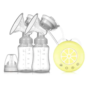 Extractor de leche eléctrico doble para madres, bomba electrónica de lactancia materna para bebés
