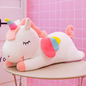 Muñeco de Peluche Unicornio Kawaii, Muñeco Colorido de Peluche con Alas de Arcoíris, Decoración del Hogar, Regalos para Niñas - Product Image 2