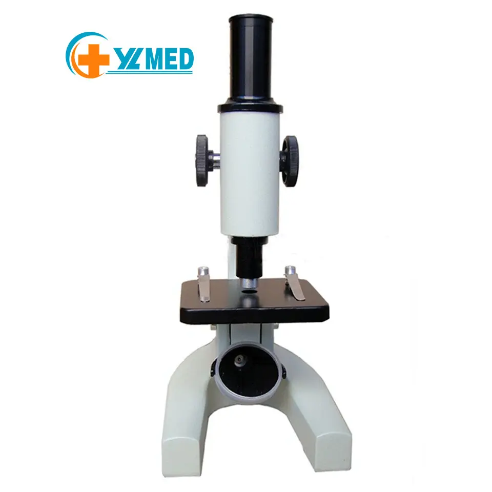 垂直管の学生は単眼生物顕微鏡XSP100X生物顕微鏡を簡単に操作できます