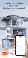 Interrupteur intelligent WiFi Tuya Mini, disjoncteur intelligent WiFi
