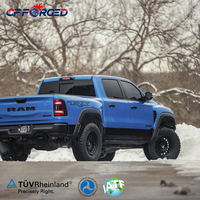 CFFORGED Nouvelles jantes tout-terrain 20 22 pouces 6x139.7 pour pick-up 1500 Noir satiné Aluminium forgé sur mesure 25mm ET