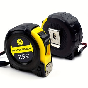 Mètre Ruban de 7,<span class=keywords><strong>5</strong></span> Mètres Robuste Double Face à Retour Automatique avec Conception Griplock Rétractable pour Personnalisation à Faible MOQ - Product Image 1