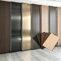 Panneau mural moderne en fibre de charbon de bambou, imperméable, facile à installer, panneaux et planches muraux co-extrudés en fibre de cristal de carbone