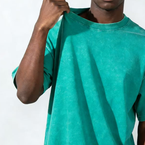 Camisetas Extra Grandes con Logo Personalizado OEM, Estampado Gráfico de <span class=keywords><strong>Anime</strong></span> con Lavado Ácido, Camiseta Vintage de Algodón Grueso <span class=keywords><strong>para</strong></span> Hombre - Product Image 6