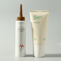 Tube souple personnalisé à long bec pour soins personnels, emballage cosmétique de haute qualité pour masque facial, crème contour des yeux et nettoyant visage