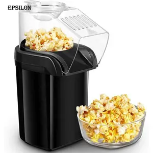 Machine portative à Popcorn, Mini appareil industriel rose, sans peluches, antidérapantes pieds chauds, sans huile, contrôle au four à micro-ondes
