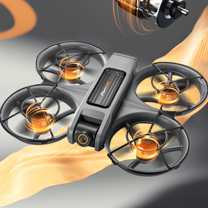 S156 HD Dòng chảy quang Drone màn hình chống va chạm <span class=keywords><strong>Quadcopter</strong></span> điều khiển từ xa máy bay cho người mới bắt đầu điện không chổi than nhựa - Product Image 3