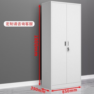 Filing Cabinet Metal Office Storage Cabinet Double Door 4 Layers With Lock Custom Made - Product Image 2