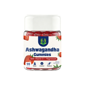 Gomitas de Ashwagandha de Marca Privada OEM/ODM, Suplemento Dietético con Vitamina D+Magnesio, Promueve la Calidad del Sueño - Product Image 1