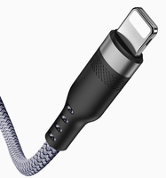 Câble de données pour téléphone portable WFH/OLT 6A, compatible avec Apple, Android et Type-C