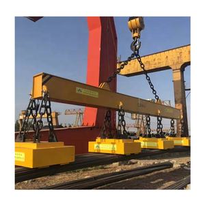 उच्च दक्षता आसानी से ऊर्ध्वाधर उठाने 6.5 टी स्टील कॉइल हैंडलिंग चुंबक लिफ्टर - Product Image 3