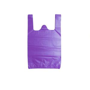 ถุงพลาสติกพร้อมที่จับสำหรับใช้ในการช้อปปิ้งสไตล์เสื้อยืดซูเปอร์มาร์เก็ตและร้านอาหารจำนวนมาก - Product Image 2