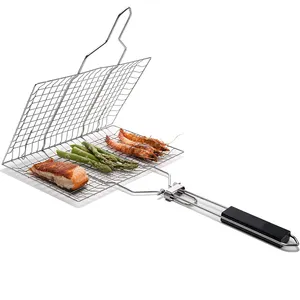 Barbecue poisson BBQ outils BBQ maille poisson Barbecue panier ensemble