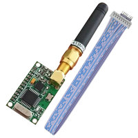 Thingsend XZ-DT01X Módulo RF UART de Bajo Costo de 433mhz 868mhz, Transmisor y Receptor Inalámbrico TTL RS232 RS485, Transceptor CC1101