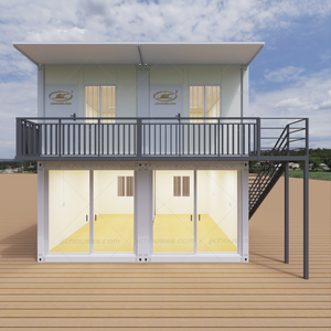 Sang trọng hiện đại Kết Cấu Thép container nhà tùy chỉnh dễ dàng-cài đặt bền đúc sẵn Tiny nhà cho các trường học & Mall sử dụng - Product Image 4