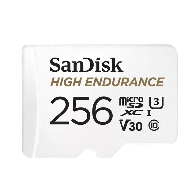 100% Original for High Endurance 100MB/s 256GB U3/V30 for Memory Card for Dash Cam