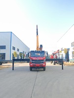SCS50-2 Soosan 2 Ton Crane Crawler Konstruksi Kecil Dua Seksi Boom Komponen Inti Gear 7.5m Tinggi Angkat 3.1m Kapasitas 5.5m