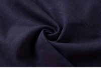 Sac de shopping en toile de coton brun réutilisable et écologique avec logo personnalisé, fermeture à cordon et bretelles