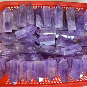 Torre de ponto de ametista natural, de alta qualidade, ponto de quartzo, torre, varinha de cristal de cura, <span class=keywords><strong>obelisk</strong></span> para venda - Product Image 4