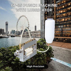 เครื่องเจาะจับคู่กับน้ำมันหล่อลื่นสองด้าน CT-65สำหรับการกด220V ส่วนประกอบหลักของมอเตอร์เปลวไฟเทคเซ็นเตอร์10 KW - Product Image 3