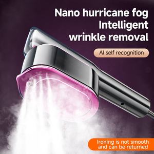 เตารีดไอน้ำพกพาขนาดเล็ก หน้าจอสัมผัส LCD กำลังไฟ 1200 วัตต์ สำหรับรีดผ้าในบ้านและการเดินทาง - Product Image 3